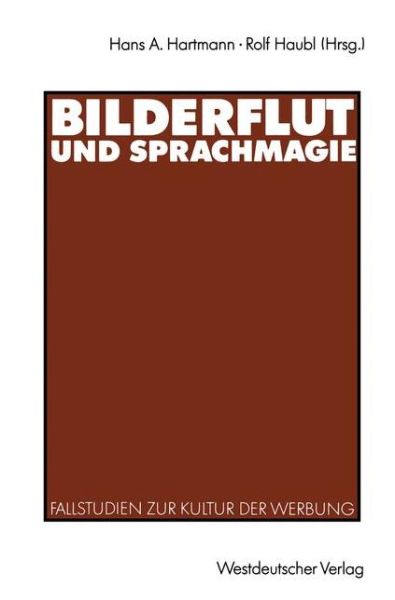 Cover for Hans a Hartmann · Bilderflut und Sprachmagie (Paperback Book) [1992 edition] (1992)