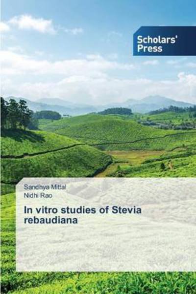 Cover for Nidhi Rao · In Vitro Studies of Stevia Rebaudiana (Taschenbuch) (2014)
