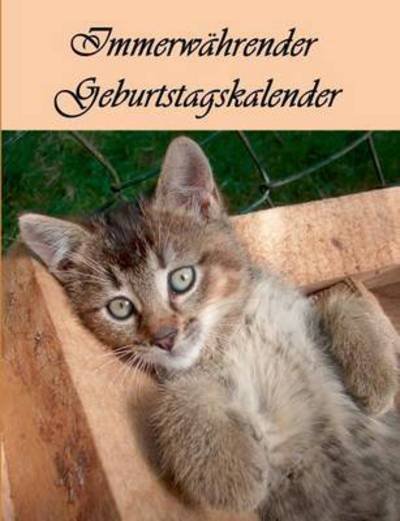 Cover for Schwarz · Immerwährender Geburtstagskalen (Bog) (2016)