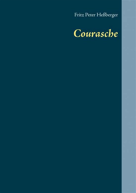 Cover for Heßberger · Courasche (Buch) (2019)
