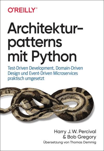 Cover for Harry Percival · Architekturpatterns mit Python (Paperback Book) (2021)
