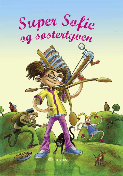 Cover for Morten Ahlburg Kirsten Ahlburg · Super Sofie og søstertyven (Inbunden Bok) [1:a utgåva] [Indbundet] (2010)