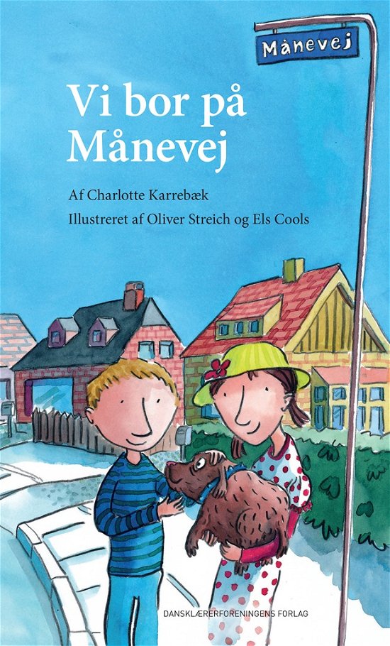 Cover for Charlotte Karrebæk · Otto og Lea: Vi bor på månevej (Sewn Spine Book) [1º edição] (2016)