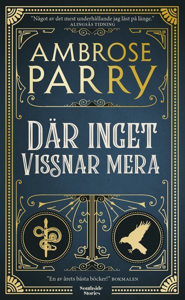 Cover for Ambrose Parry · Där inget vissnar mera (Taschenbuch) (2020)