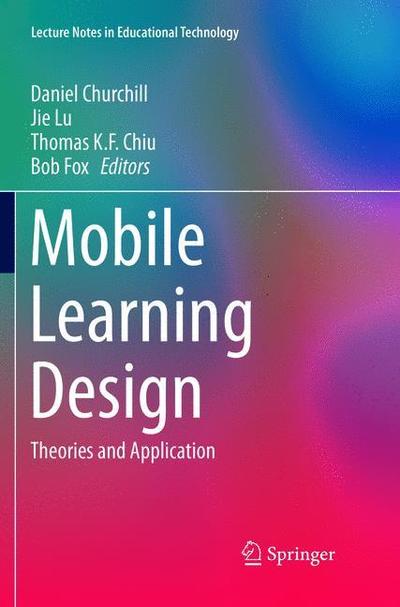 Cover for Mobile Learning Design (Book) [Softcover reprint of the original 1st ed. 2016 edition] (2019)