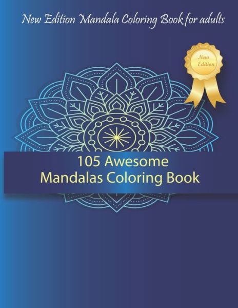 Cover for Yogamanda · 105 Awesome Mandalas Coloring Book (Pocketbok) (2020)