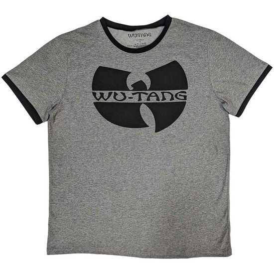 Cover for Wu-Tang Clan · Wu-Tang Clan Unisex Ringer T-Shirt: Logo (Grey) (CLOTHES)