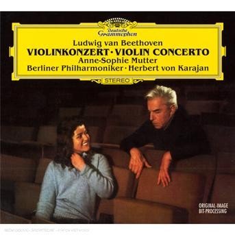 Cover for Anne-sophie Mutter / Berliner Philharmoniker / Herbert Karajan · Beethoven: Violin Concerto Op. 61 (CD) [Digipak] (2007)