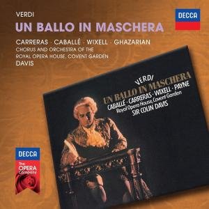Cover for Carreras / Caballe · Verdi: Un Ballo in Maschera (CD) (2014)