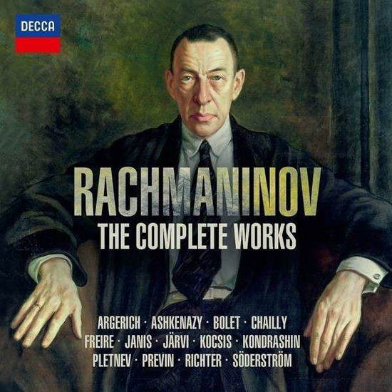 Cover for Argerich / Ashkenazy / Chailly · Rachmaninov / The Complete Works (CD) [Limited edition] (2014)