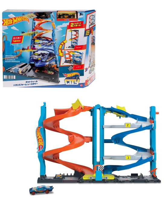 Hot Wheels City Transforming Race Tower