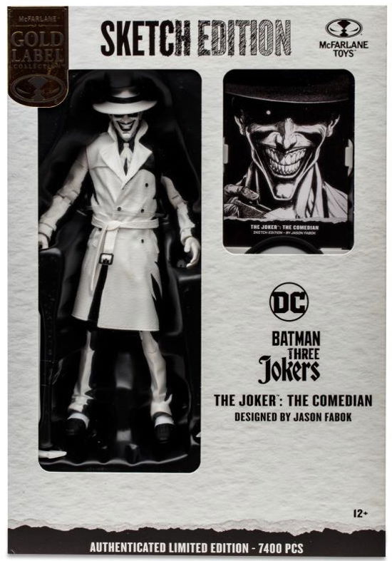 Dc Multiverse Line Art 18Cm - Joker The Comedian (Edizione Limitata) - Dc Comics: Mcfarlane Toys - Merchandise -  - 0681147028654 - 