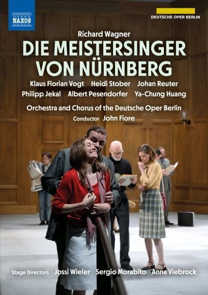 Cover for Vogt, Klaus Florian / Heidi Stober / Orchestra and Chorus of the Deutsche Oper Berlin / John Fiore · Wagner: Die Meistersinger von Nurnberg (DVD) (2023)