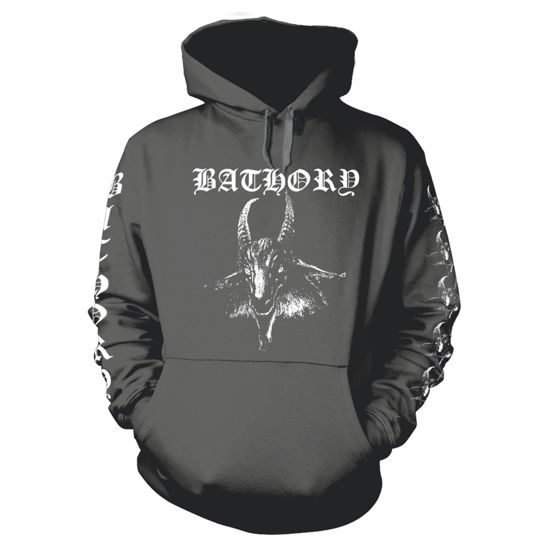 Cover for Bathory · Goat (Grey) (Hoodie) [size XL] (2023)