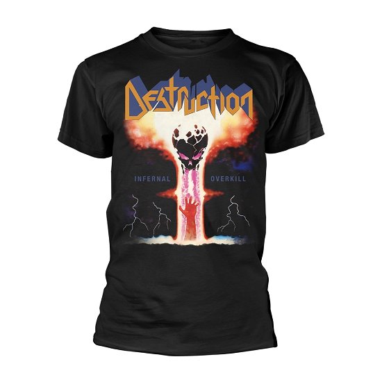Cover for Destruction · Infernal Overkill (T-shirt) [size S] [Black edition] (2019)
