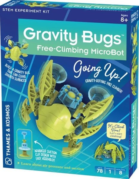 Cover for Gravity Bugs: Free-Climbing MicroBot (Paperback Book) (2023)