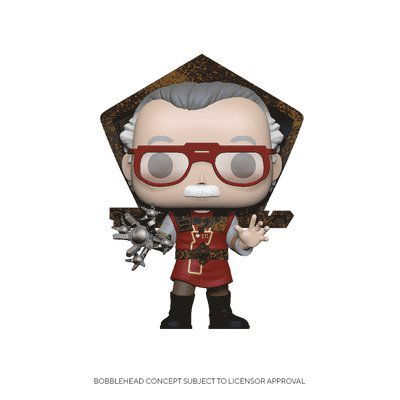 Cover for Funko Pop! Icons: · Stan Lee in Ragnarok Outfit (MERCH) (2020)