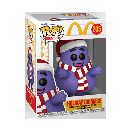 Mcdonalds- Grimace (Hldy) - Funko Pop! Ad Icons: - Merchandise - Funko - 0889698740654 - October 11, 2023