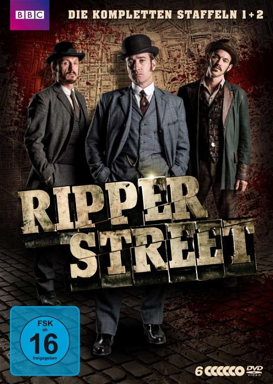 Cover for Macfayden,matthew / Flynn,jerome / Rothenberg,adam/+ · Ripper Street-boxset Staffel 1 &amp; 2 (DVD) (2015)