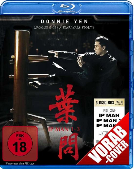 Cover for Yen,donnie / Yam,simon / Hung,sammo / Wong,anthony · Ip Man 1-3 (Blu-ray) (2017)