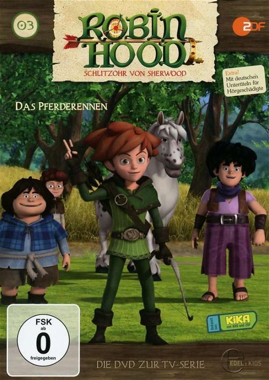 Cover for Robin Hood-schlitzohr Von Sherwood · (3)dvd Tv-das Pferderennen (DVD) (2015)