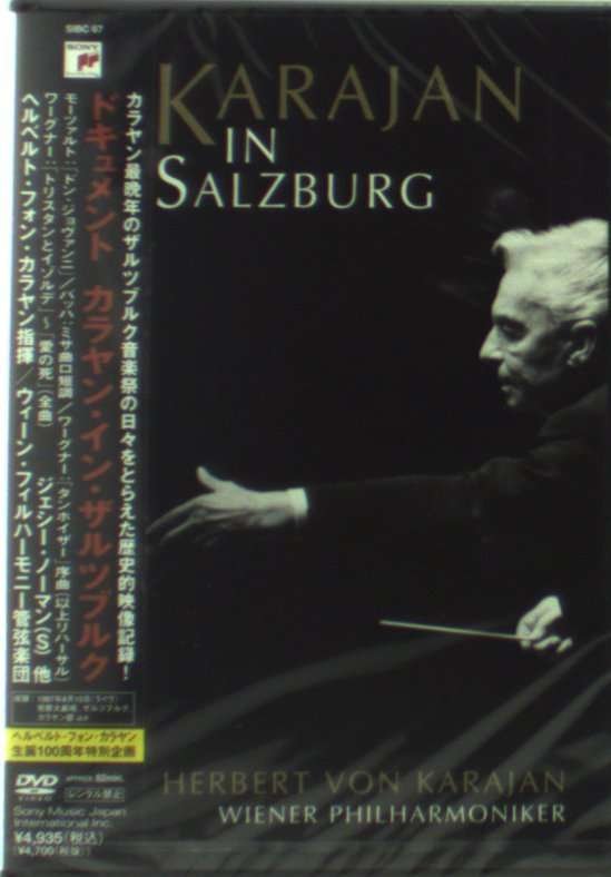 Karajan in Salzburg - Herbert von Karajan - Musiikki - SONY MUSIC LABELS INC. - 4547366037654 - keskiviikko 17. joulukuuta 2008
