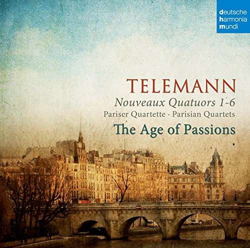 Telemann: Nouveaux Quatuors - Telemann / Age of Passions - Musik - SONY MUSIC - 4547366318654 - 1. september 2017