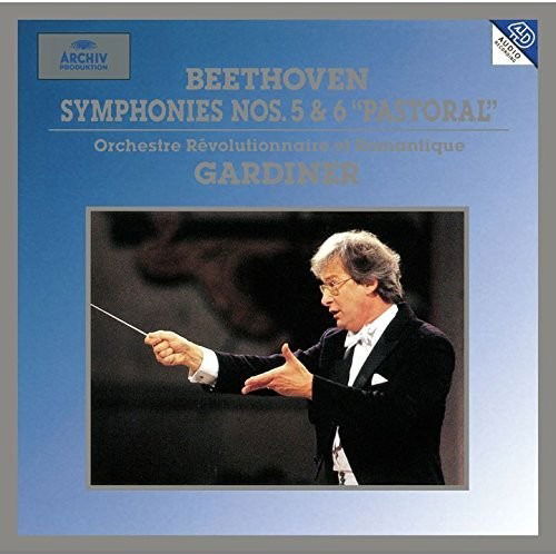 Cover for John Eliot Gardiner · Beethoven: Symphonies Nos. 5 &amp; (CD) (2018)