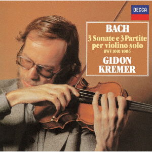 Cover for Bach / Kremer,gidon · J.s.bach: Sonatas &amp; Partitas for Violin Solo (CD) [Japan Import edition] (2022)