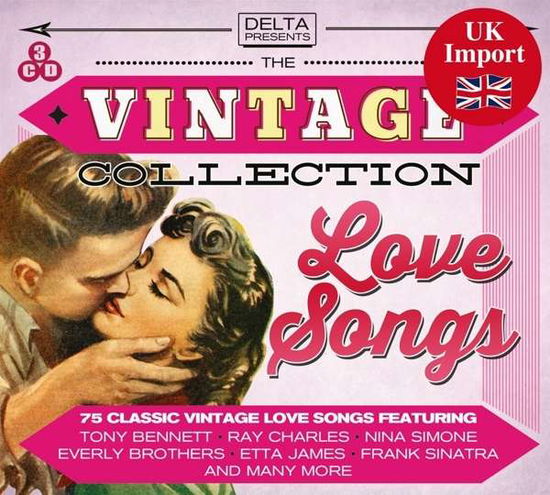 The Vintage Collection Love Songs  CD - The Vintage Collection Love Songs  CD - Musiikki - MUSIC DIGITAL - 5024952604654 - keskiviikko 1. heinäkuuta 2015