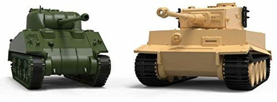 Classic Conflict Tiger 1 vs Sherman Firefly - Classic Conflict Tiger 1 vs Sherman Firefly - Mercancía - Airfix-Humbrol - 5055286671654 - 