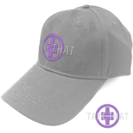 Cover for Take That · Take That Unisex Baseball Cap: Logo (CLOTHES) [Grey - Unisex edition] (2019)