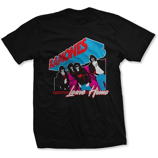 Ramones: Leave Home (T-Shirt Unisex Tg. S) - Ramones - Mercancía -  - 5056170696654 - 