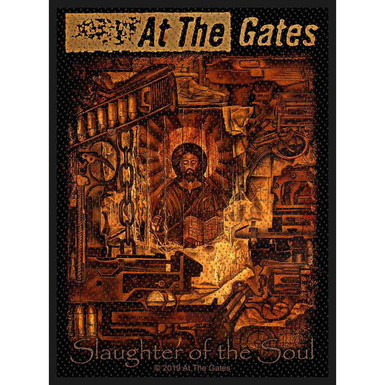 At The Gates Standard Patch: Slaughter of the Soul - At The Gates - Merchandise -  - 5056365700654 - February 28, 2020