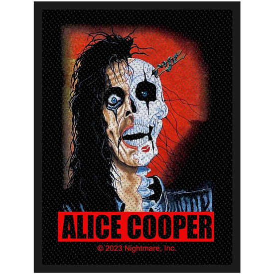 Alice Cooper Standard Woven Patch: Trashed - Alice Cooper - Fanituote -  - 5056365726654 - 