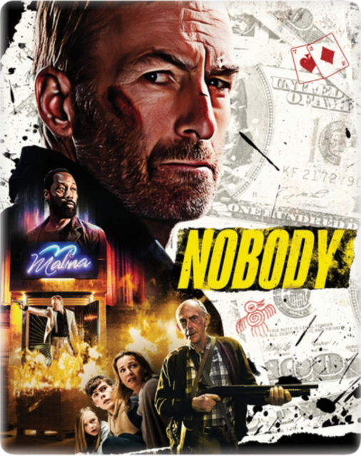 Cover for Nobody Collectors Steelbook (4K Ultra HD) (2025)
