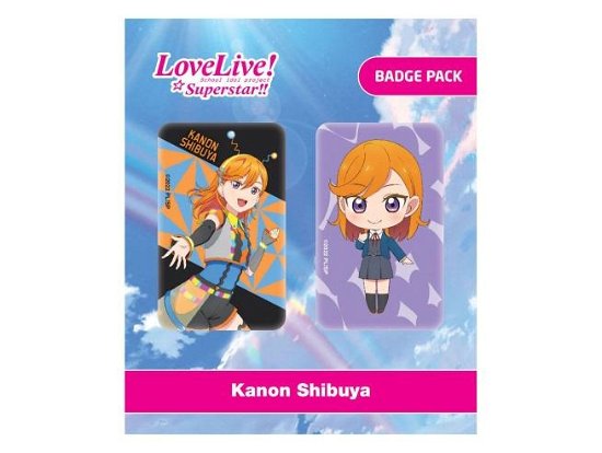 Love Live! Ansteck-Buttons Doppelpack Kanon Shibuy (Toys) (2024)
