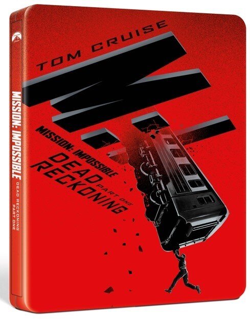 Cover for Mission: Impossible 7 - Dead Reckoning: Part 1 (4K Ultra HD) [Limited RED Steelbook edition] (2023)
