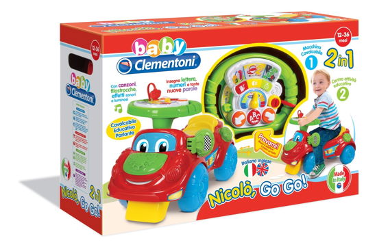 Nicolo' Go Go - Veicolo Cavalcabile Centro Attivita' - Clementoni: Baby - Marchandise - Clementoni - 8005125170654 - 