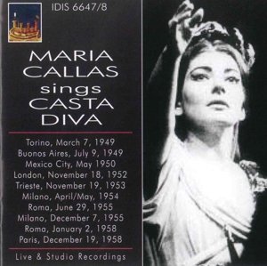 Cover for Bellini / Callas · Maria Callas Sings Casta Diva (CD) (2012)