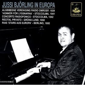 European Recitals - Jussi Bjorling - Musik - URANIA - 8025726221654 - 23. december 2004