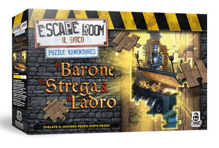 Cover for Cranio Creations: Escape Room Puzzle · Il Barone, La Strega E Il Ladro (MERCH)