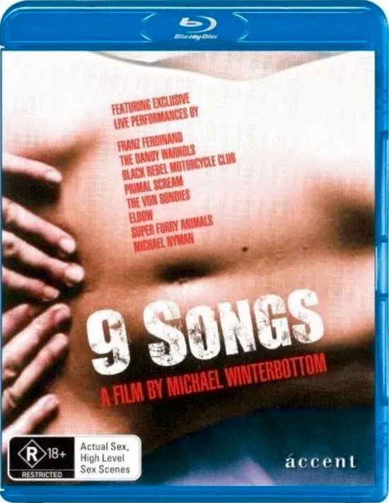 Cover for 9 Songs (Blu-ray) (2014)