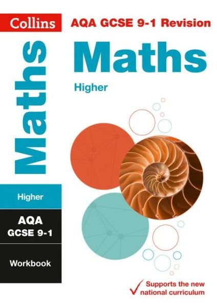 Cover for Collins GCSE · AQA GCSE 9-1 Maths Higher Workbook: Ideal for the 2025 and 2026 Exams - Collins GCSE Grade 9-1 Revision (Paperback Book) (2021)