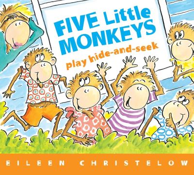 Cover for Eileen Christelow · Five Little Monkeys Play Hide and Seek (Board book) (2020)