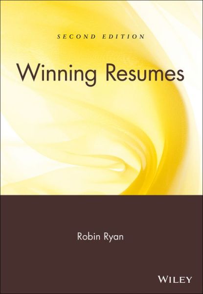 Cover for Ryan, Robin, CP · Winning Resumes (Paperback Book) (2002)