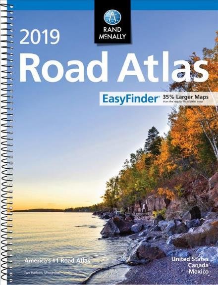 Cover for Rand McNally · Rand McNally 2019 Easyfinder Midsize Road Atlas USA, Canada &amp; Mexico (Buch) (2018)