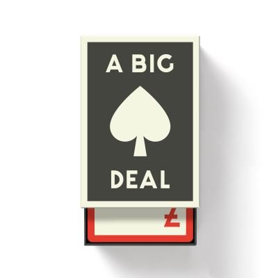 A Big Deal Giant Playing Cards - Brass Monkey - Bücher - Galison - 9780735370654 - 28. Oktober 2021