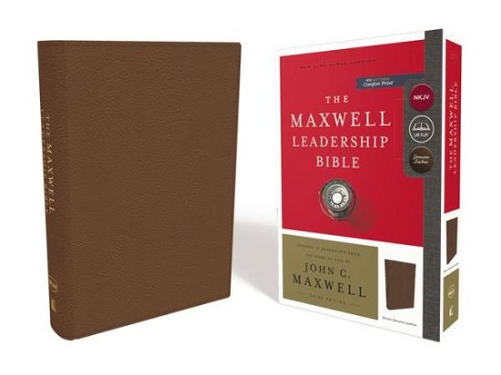 Cover for John C. Maxwell · NKJV, Maxwell Leadership Bible, Third Edition, Premium Cowhide Leather, Brown, Comfort Print: Holy Bible, New King James Version (Leather Book) [Third edition] (2018)