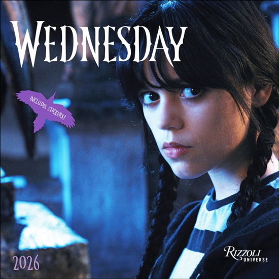 Cover for Mgm · Wednesday 2026 Wall Calendar (Includes Stickers) (Calendar) (2025)